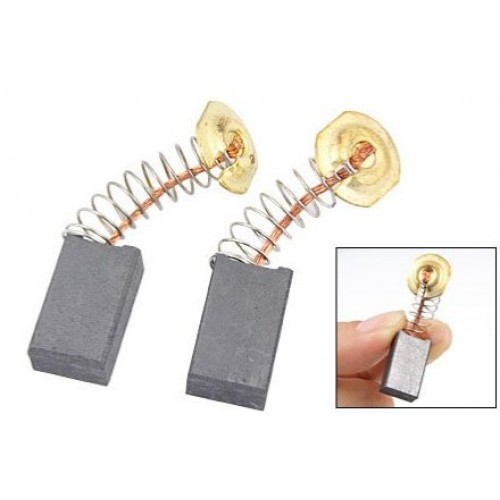 10pcs 6 X 16 X 20mm Universal Carbon Brushes For Electric Motors & Power Tools
